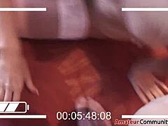 Young Woman Delivers Sultry Moves