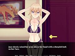 Animated beauties explore daring games.