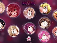 waifu secret teasing in hentai game