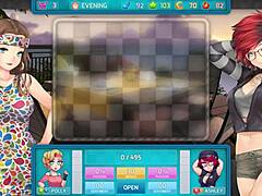 Huniepop 2 Double Date Babes Teasing In Lingerie