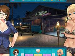 Huniepop 2 Double Date Babes Teasing In Lingerie