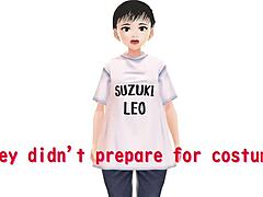 Leo Anime Girl Stuns in Visual Tale