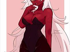 femdom magic in vivid anime touches