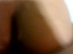old woman's intense rear thrill