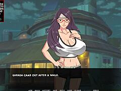 Sarada's training with bold guidance