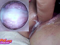 Ever watched creamy dildo fun on a webcam show?
