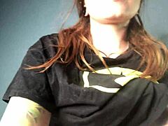Red-Haired Teen's Puffy Fingered Secret