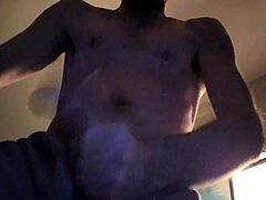 Fast Hard Jerk With Monster Cock