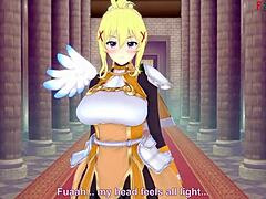 3D beauty’s stunning oral play