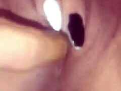 Wife Fingers Herself with Dildo Alone