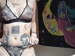 Tattooed beauties reveal captivating charm