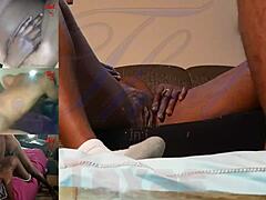 Thick ebony and MILF in fiery previews