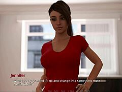Jennifer drilled hard in intense anime scene