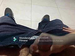 Pretty hands, epic handjob ending