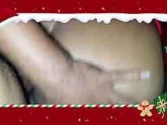 Special Christmas anal pounding at home