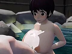 shota’s triple climax in 3d hentai