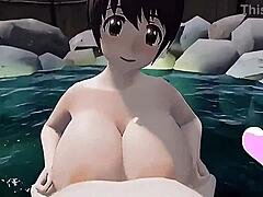 shota’s triple climax in 3d hentai