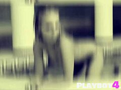 Andrea's sultry lingerie strip