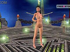 I watched an Indian Bhabhi in 3D porn