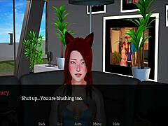 3D adult novel with ecchi gameplay