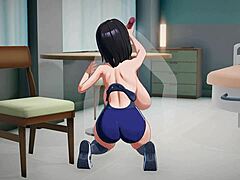 Shizuku’s Curves in Wild Scene