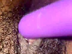 Ebony Pussy Soaked Before Bed