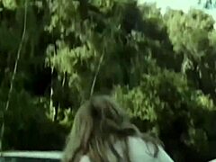 Blonde Teen’s Bold Backdoor Moment