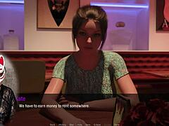 Sultry brunette shines in 3D anime