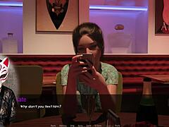 Sultry brunette shines in 3D anime