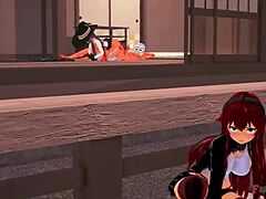 Eris and Roxy's Thrilling Threesome