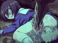 Brunette Explores Bold Hentai Thrills