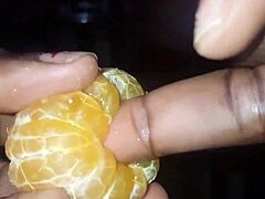 Clémentine’s Fat Pussy Tease with Finger Play