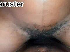 Stunning Ebony Mom Goes Wild