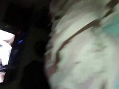 Amateur couple banging with raw passion