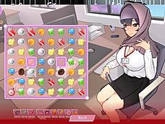 3D Tsundere MILF Stuns with Boss