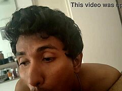 Amateurs deliver fiery gay action.