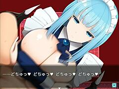 What’s hidden in this big-titted hentai game scene?