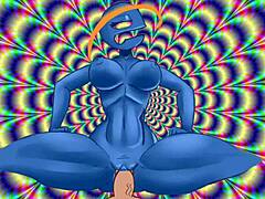 my wild ride on a psychedelic hentai slut