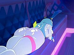 3D Cyberpunk Threesome in Hentai Heat