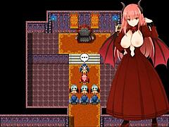 What’s hidden in this big-titted hentai game scene?