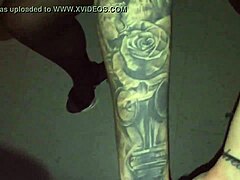 A TATTOOED GIRL'S VIDEO BOOTH PLEASURE