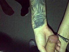 A TATTOOED GIRL'S VIDEO BOOTH PLEASURE