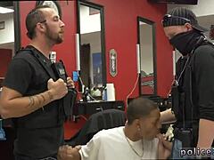 Bold Barbershop Officer Fun