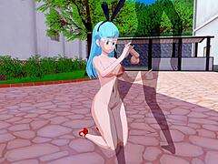 Bulma bunny’s big ass in 3d hentai animation