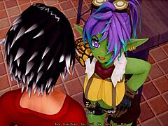 Naughty Anime Tease in Champion of Realms