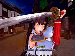 Naughty Anime Tease in Champion of Realms