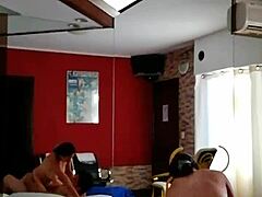 Young stranger enjoys a hard pounding from my wife for cash