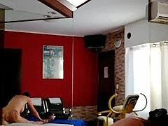 Young stranger enjoys a hard pounding from my wife for cash