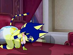 ankha's sensual bedroom journey