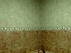 Married woman's steamy tub escape
